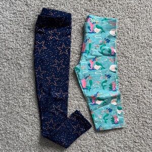 Kids' Starry Night and Mermaid Leggings Set